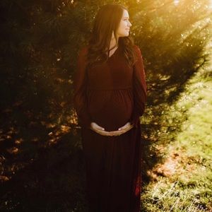 PinkBlush Maternity Gown